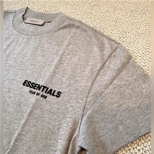 Essentials Heather Gray Crewneck